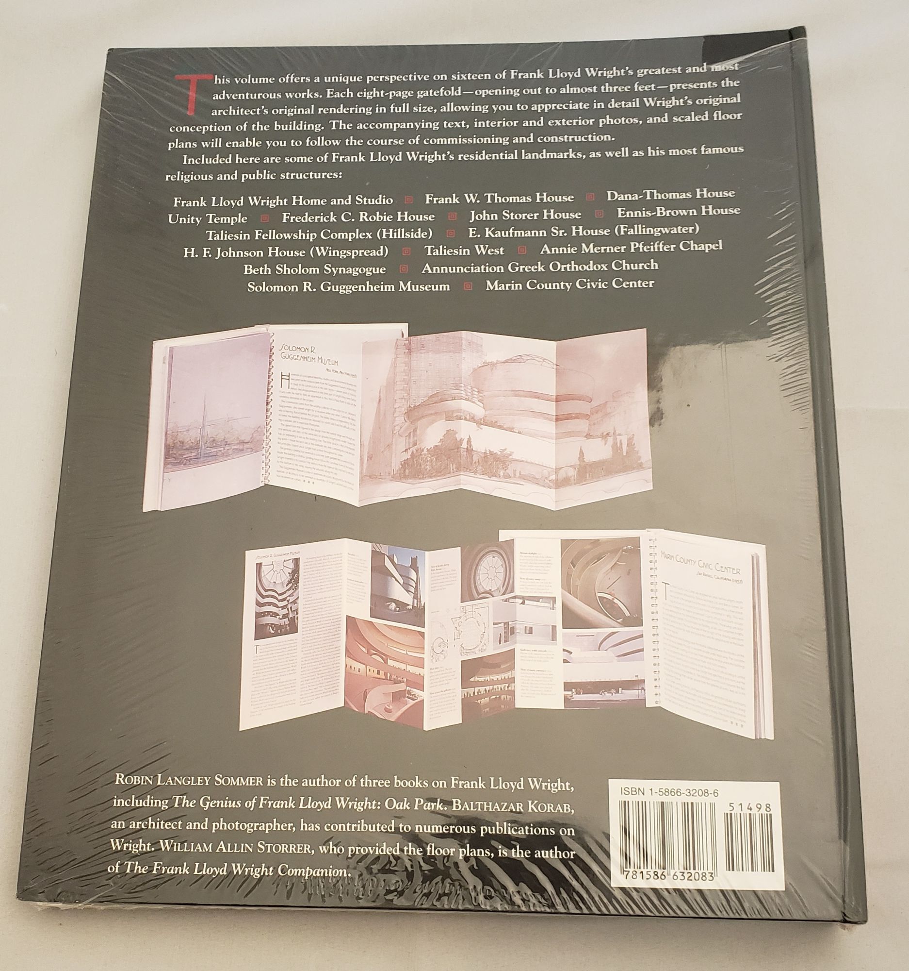 Frank Lloyd Wright A Gatefold Portfolio | Robin Langley Sommer