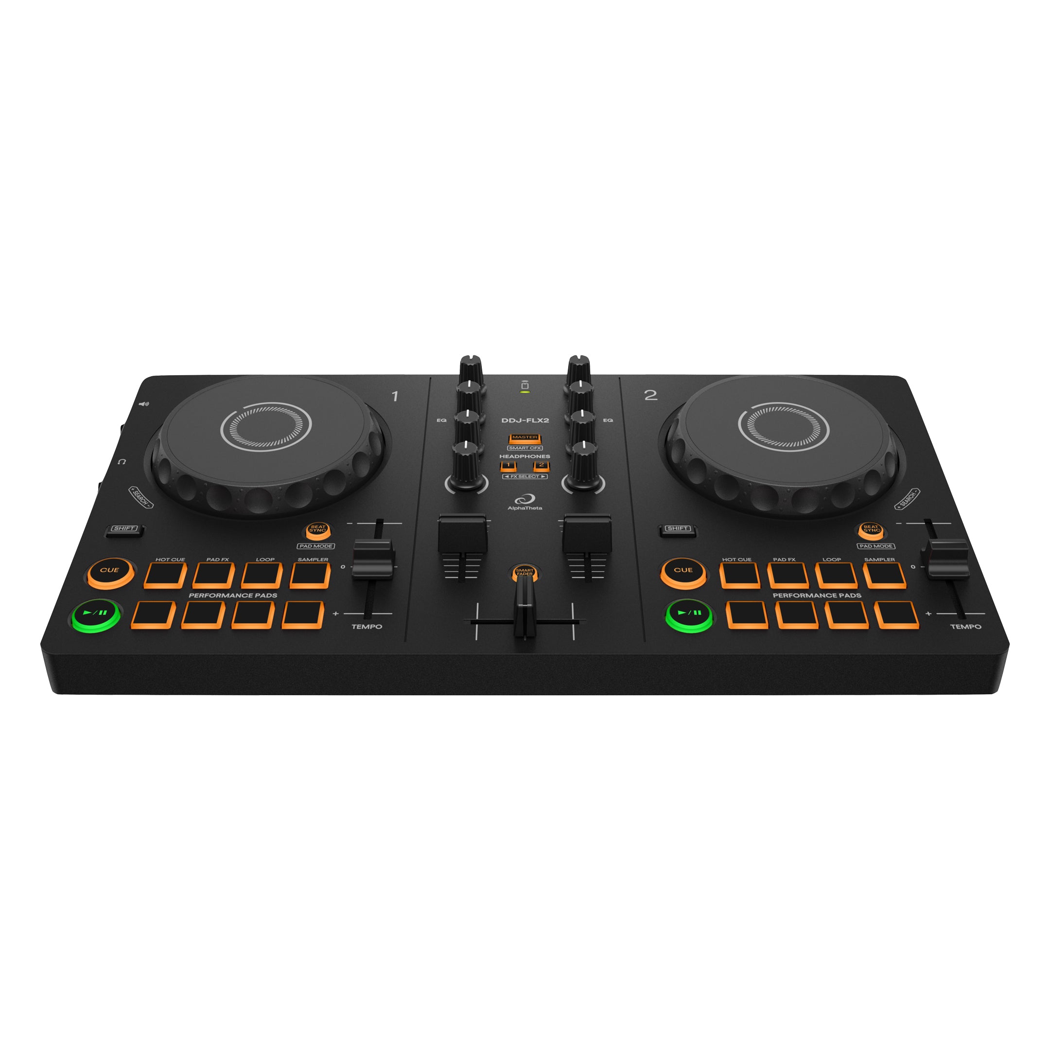 AlphaTheta DDJ-FLX2 Smart DJ Controller