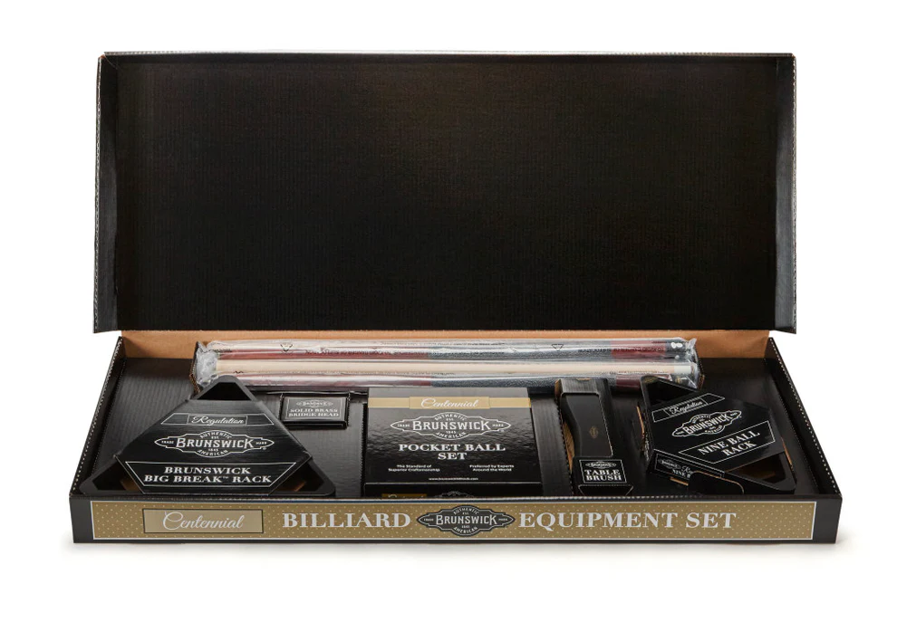 Brunswick Centennial Play Package & Billiard Accessories