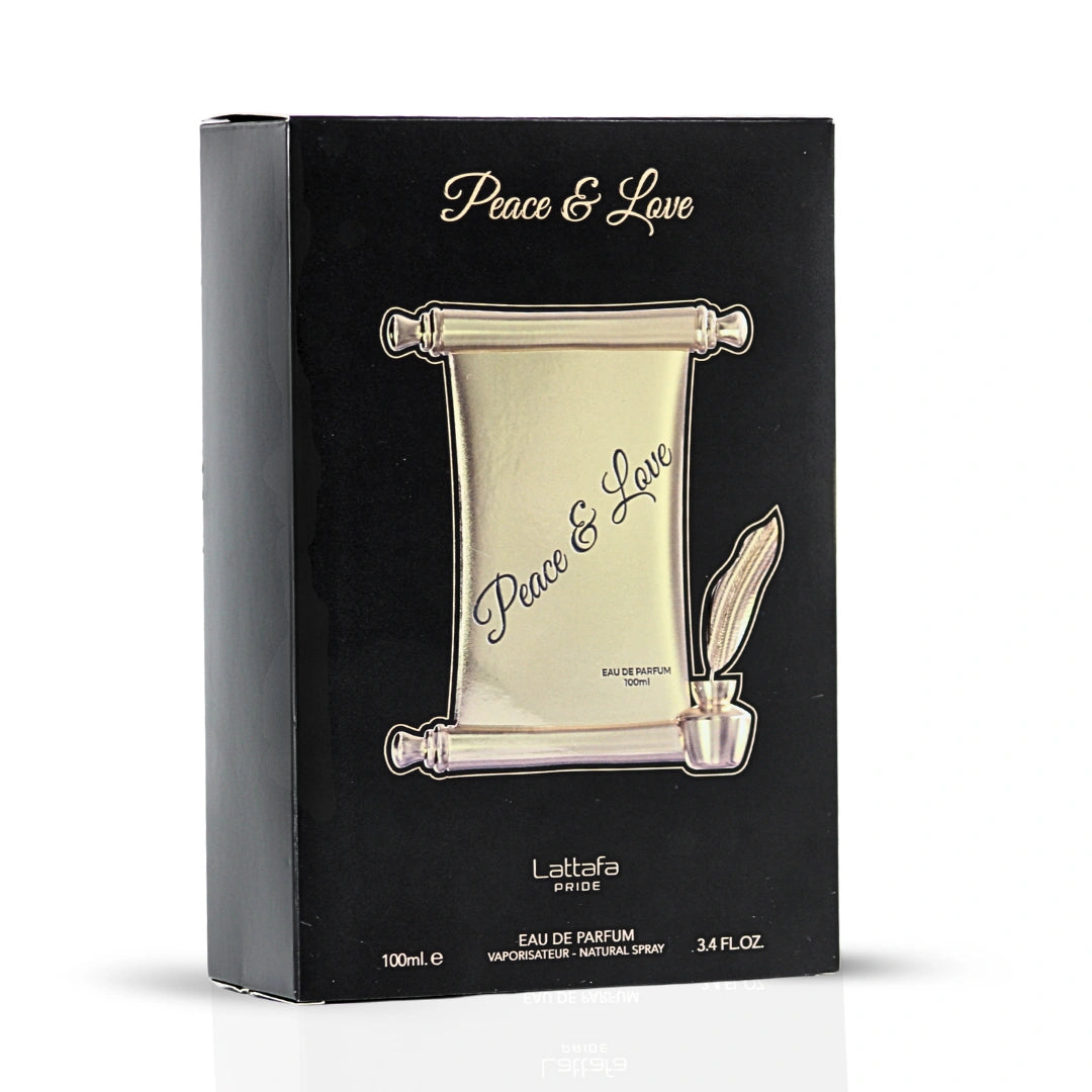 Peace & Love Eau de Parfum Spray 100ml (3.4 oz) by Lattafa Pride