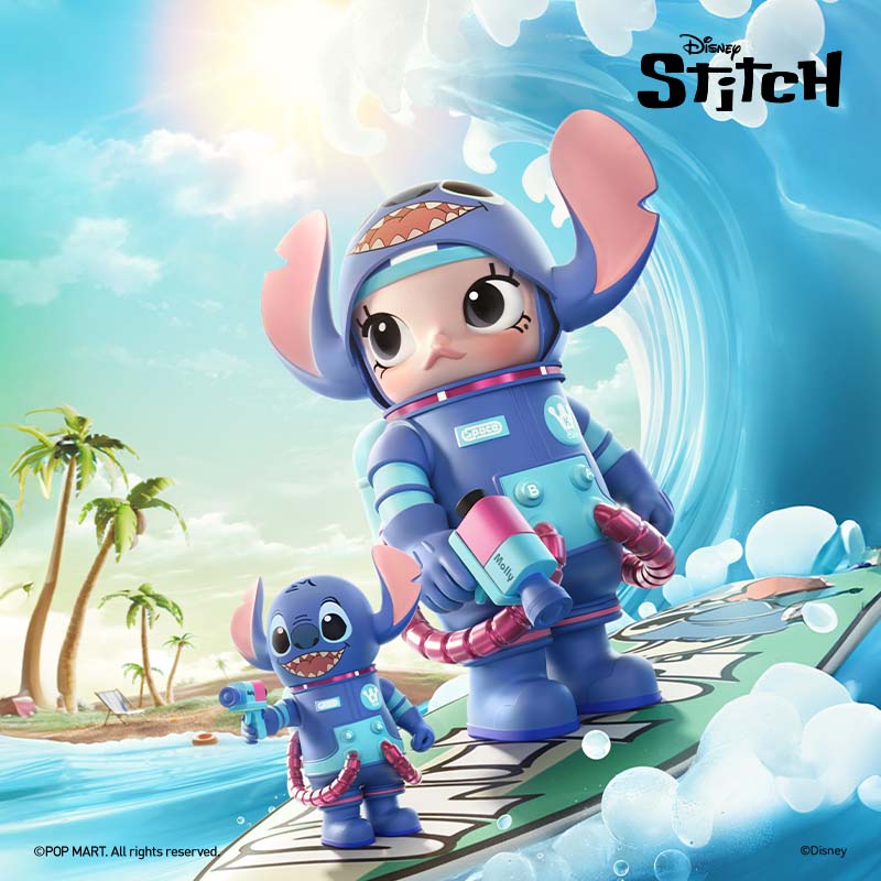 MEGA SPACE MOLLY Stitch 400% Figure – WHOOPEA