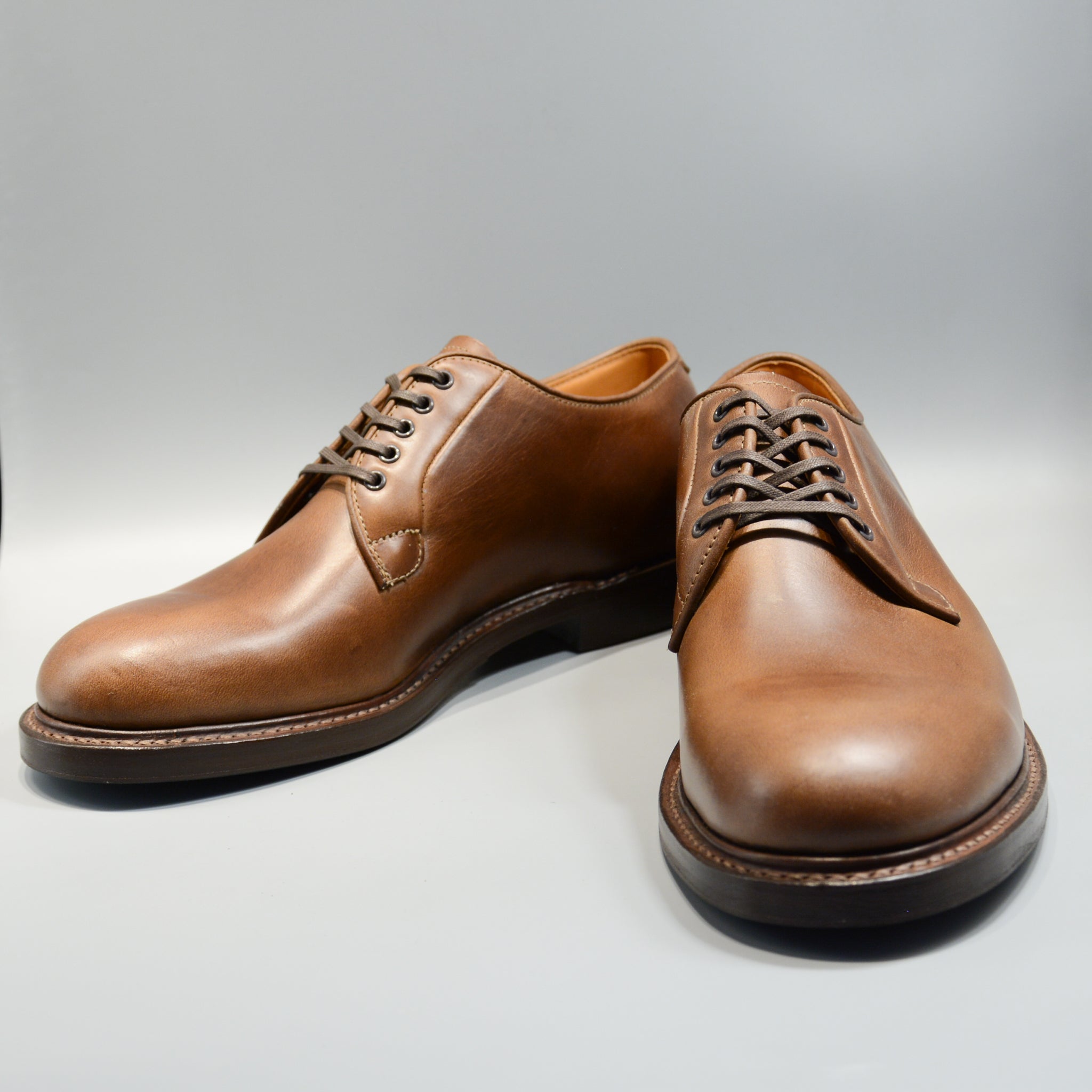 15066 PLAIN TOE BLUCHER NATURAL – WHEELROBE