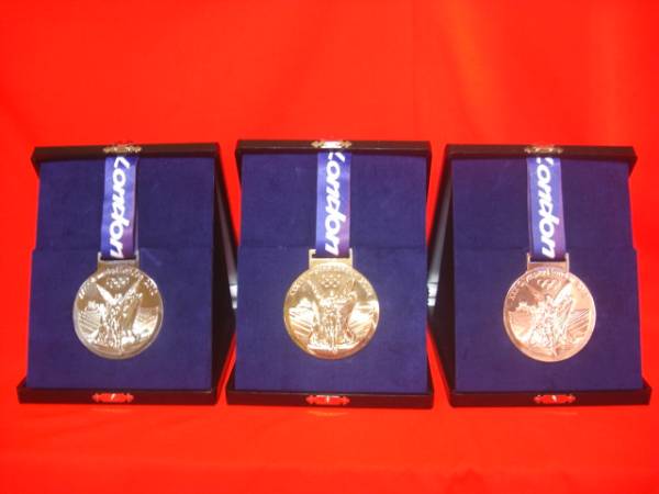 ☆ロンドンオリンピックメダルセット【金・銀・銅】『高級品』レプリカ
