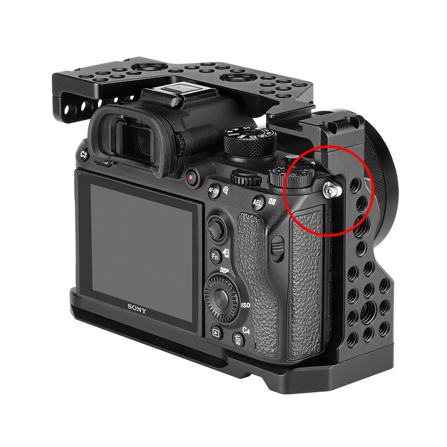 A7R3/A9/A7M3 カメラケージ(SONY α7R III/α9/α7 III専用) Leofoto