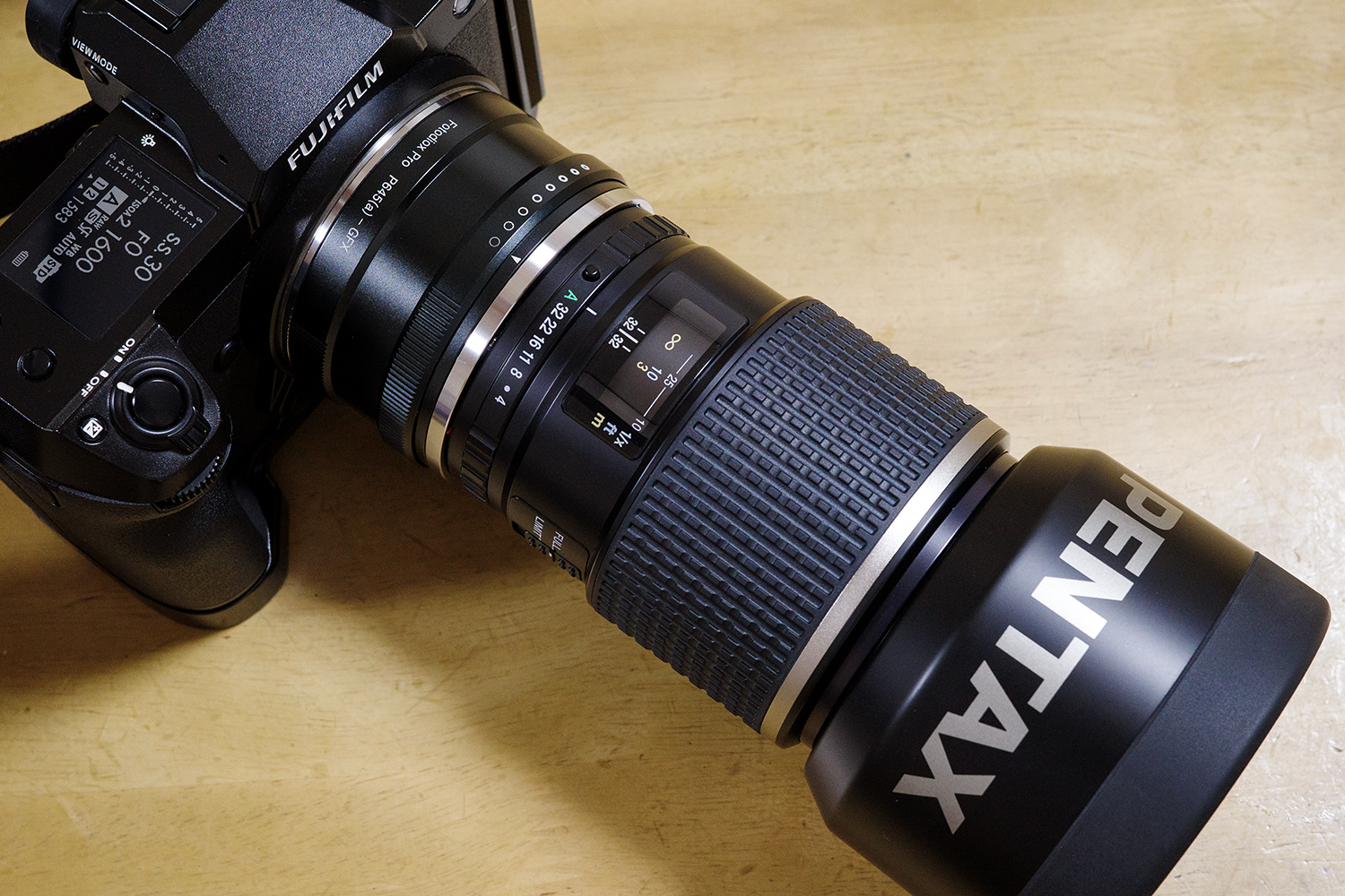 GFX50S II用マクロレンズとしてsmc PENTAX-FA645 MACRO 120mm F4を購入