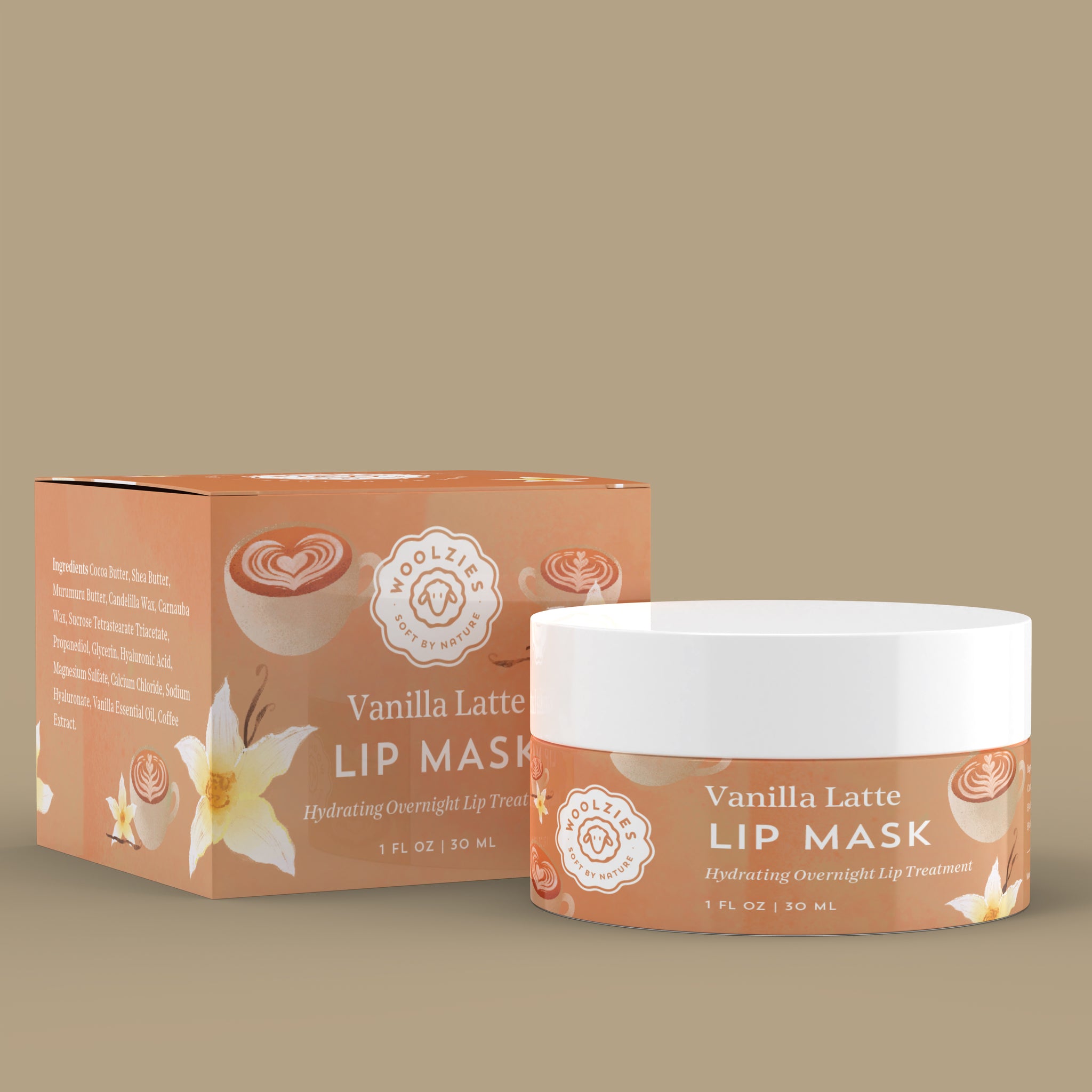 1oz. Vanilla Latte Lip Mask – Woolzies.com