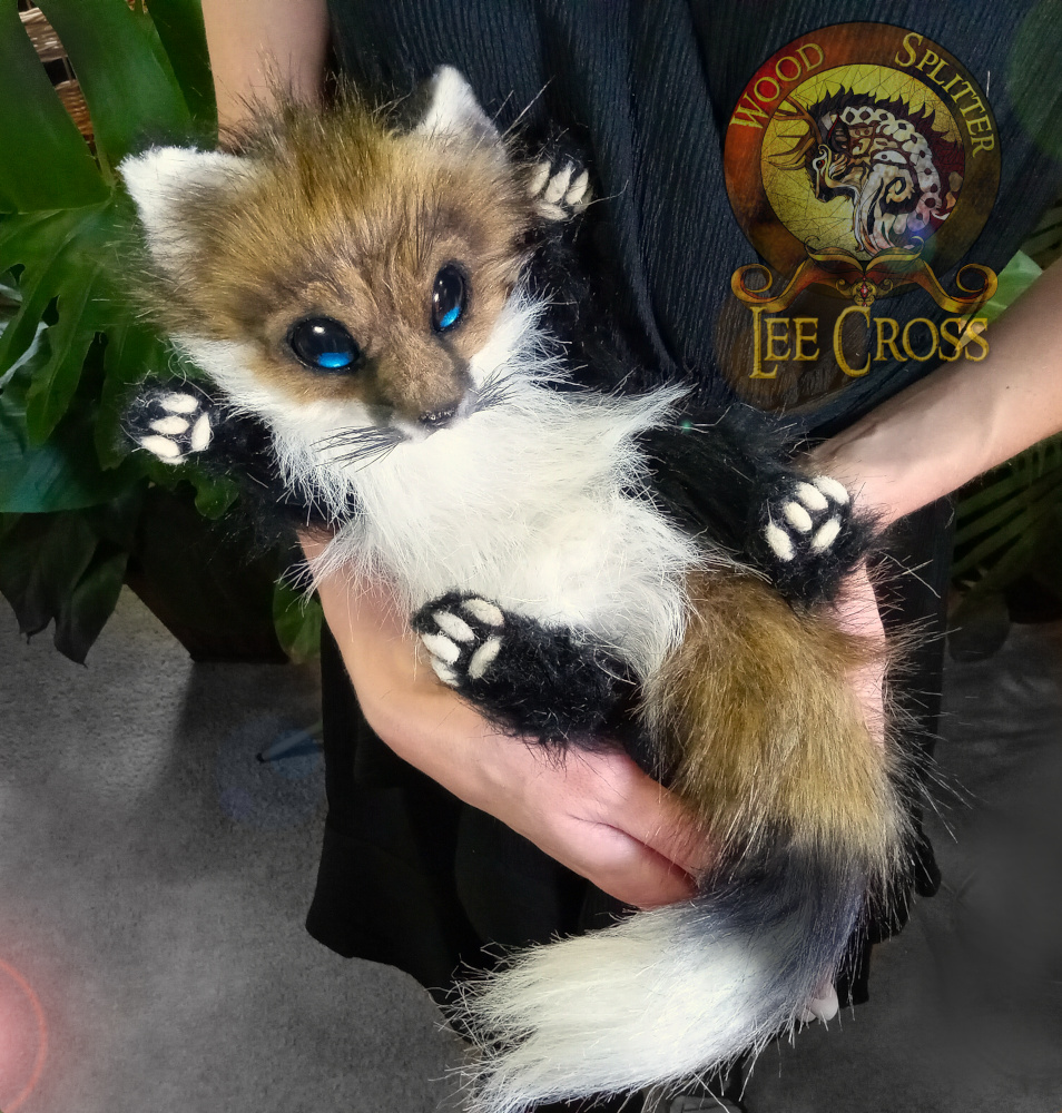 Meet “Ginger” the Baby Fox Companion! – Wood Splitter Lee Cross