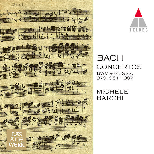 Bach：Concertos BWV 974,977,979,981-987 / J.S.バッハ：様々な作曲家