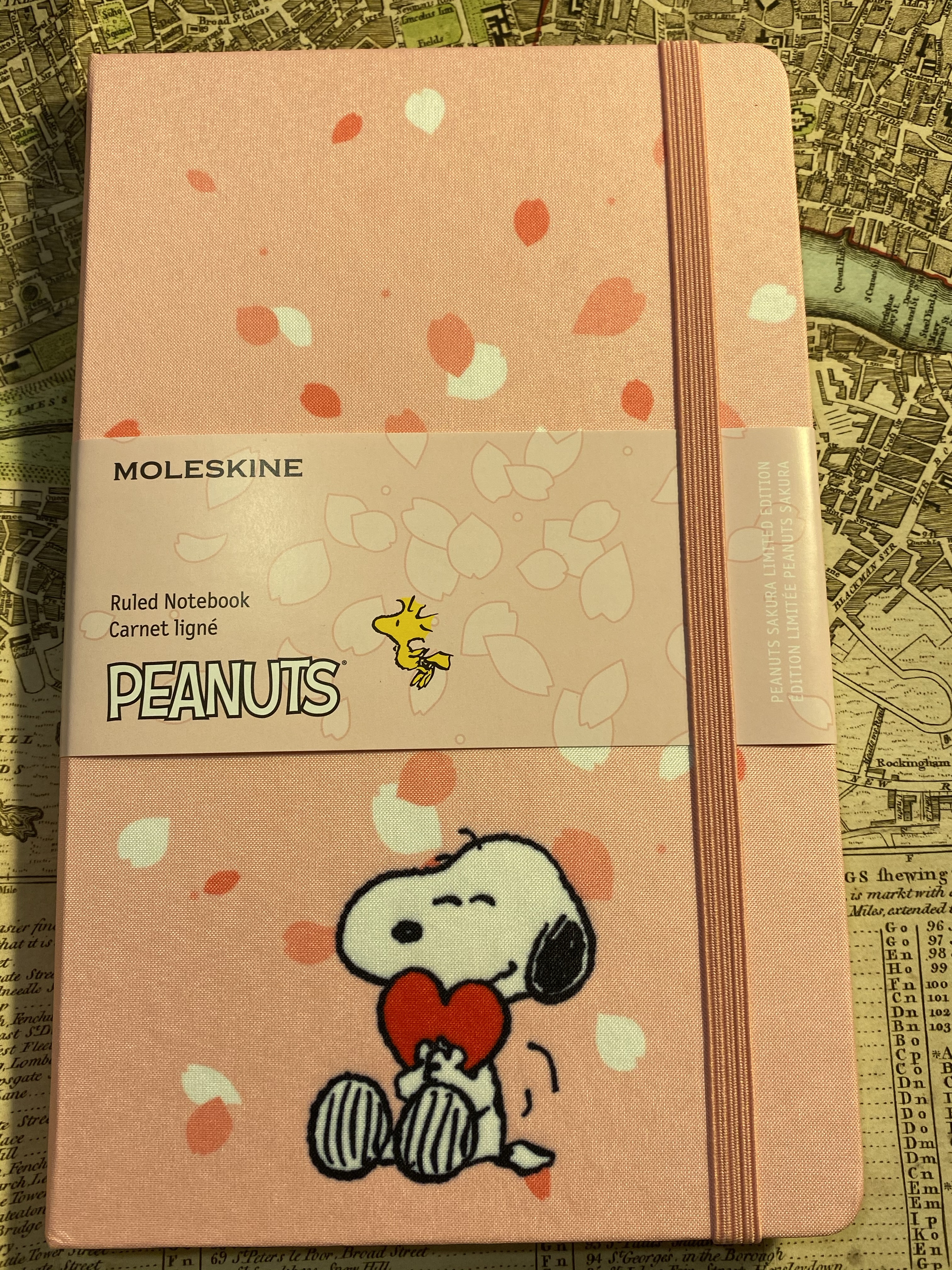 Moleskine Sakura Peanuts Pink Limited Edition – Writing at Large