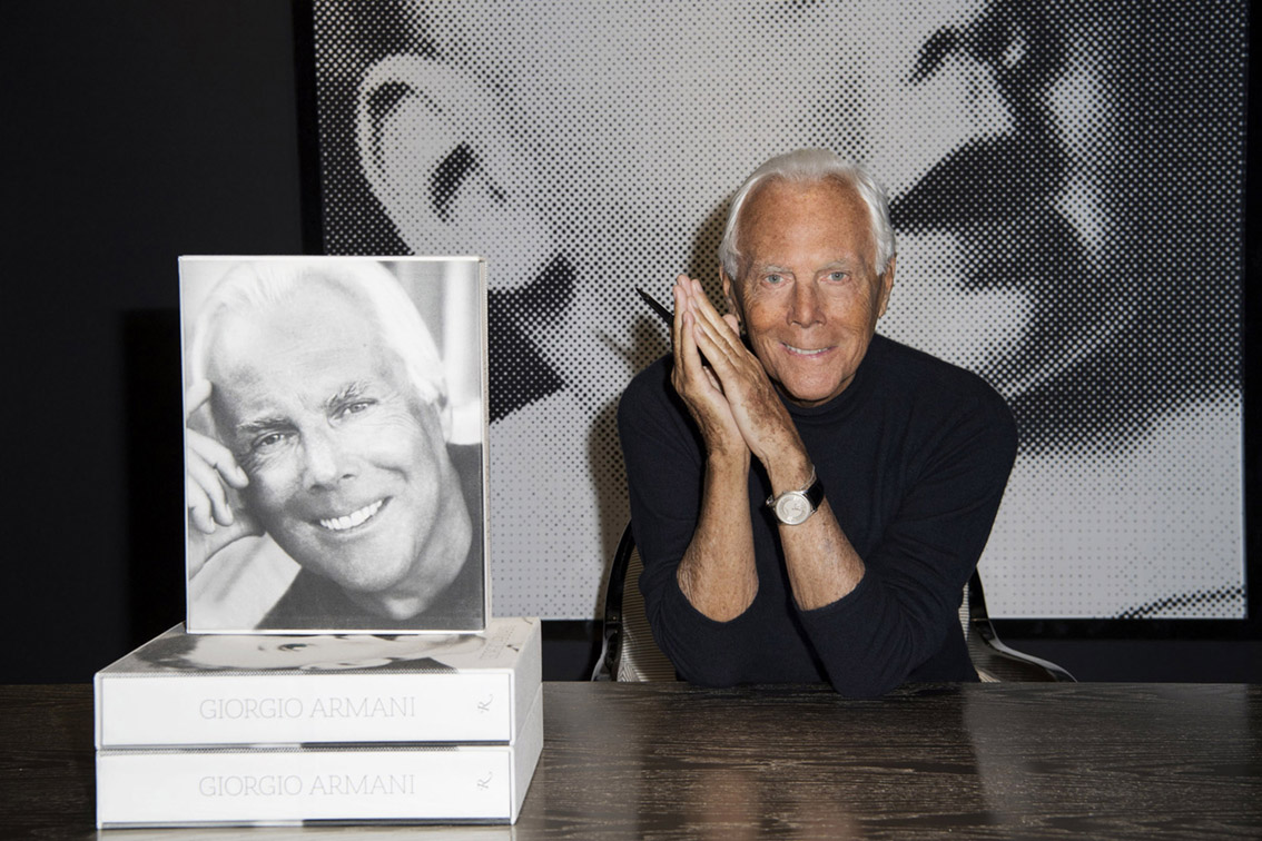 Giorgio Armani Presents His Book, Holds Show in Moscow [PHOTOS]