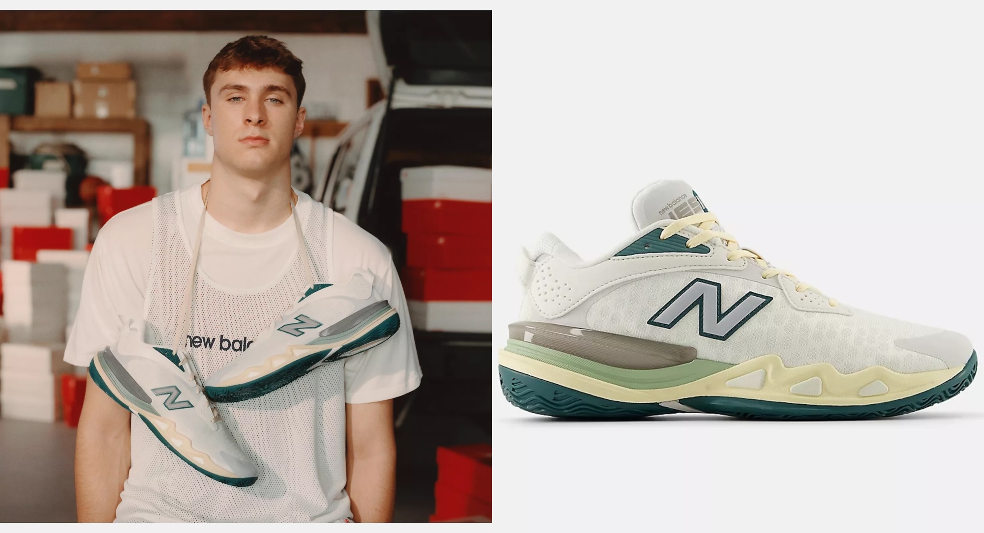 Cooper Flagg's Hesi Low v2 New Balance Sneaker Release Date