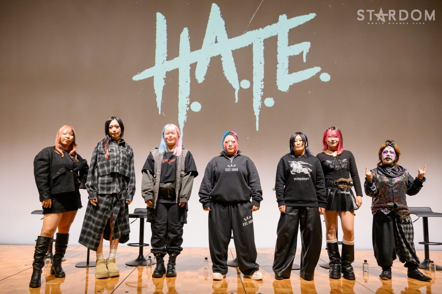 H.A.T.E.「闇の宴」は大盛況！！「すごくない？ めちゃめちゃいるん