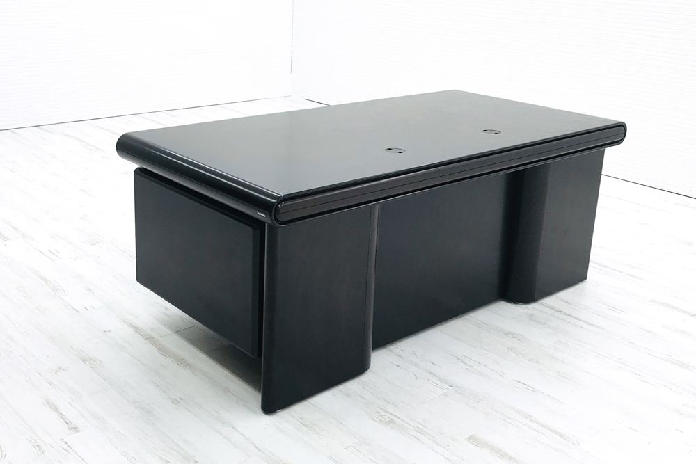 カリモク 役員デスク 両袖机 社長室用 | 中古オフィス家具専門店の