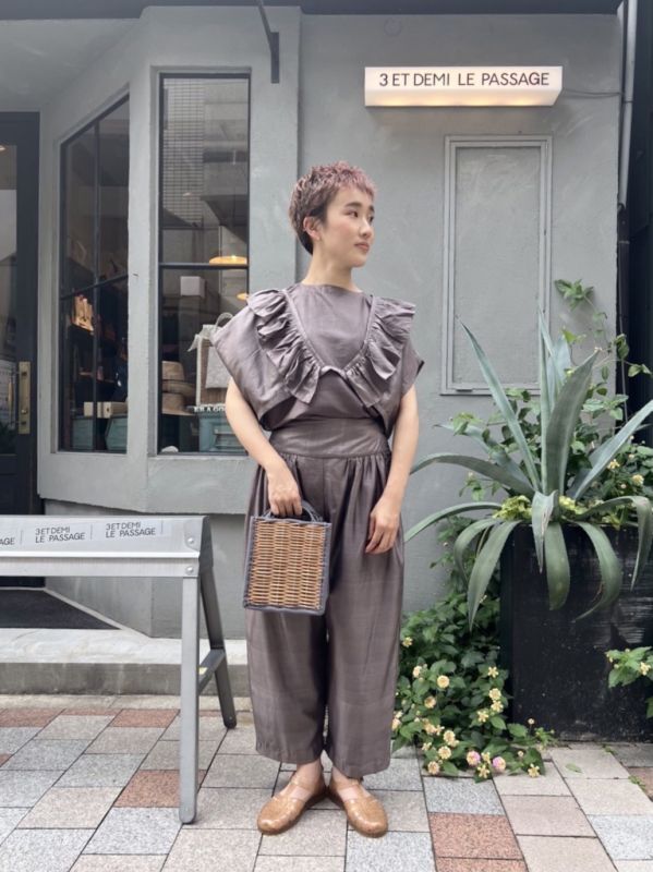 BUNON Wide Belt Pants