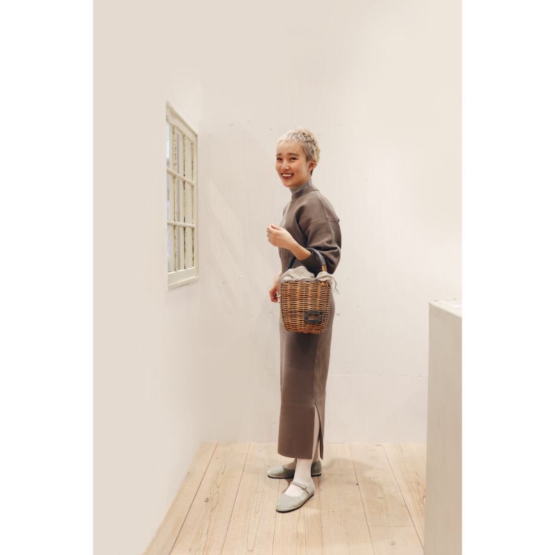 ebagos エバゴス ブライドル バケツ・M・バスケット