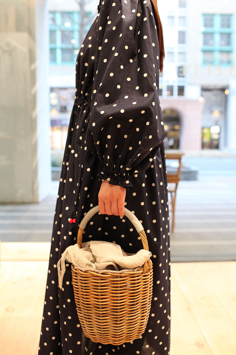 ebagos エバゴス バケツ M バスケット カラーハンドル