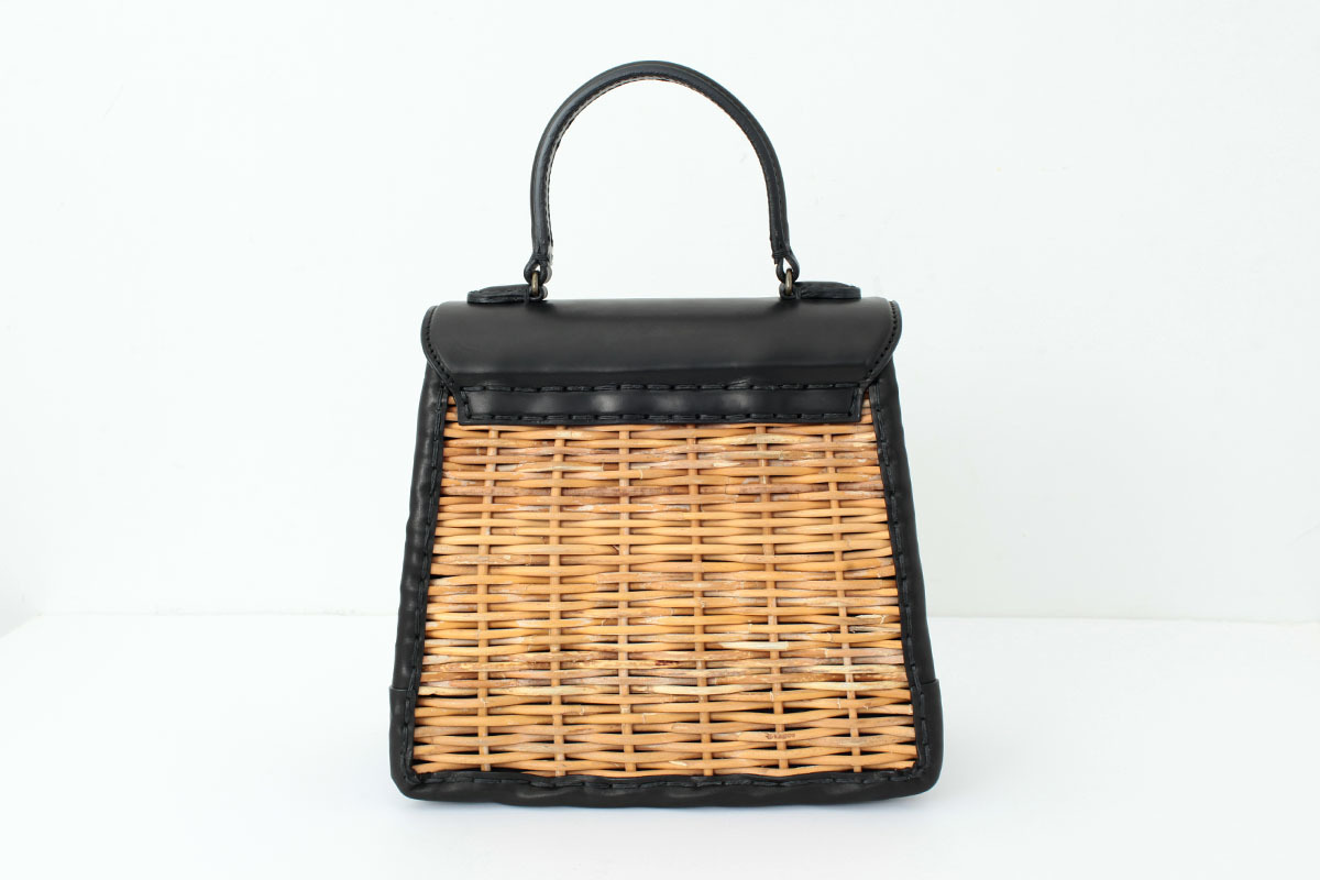 ebagos エバゴス カーフ・ハンドバッグ M