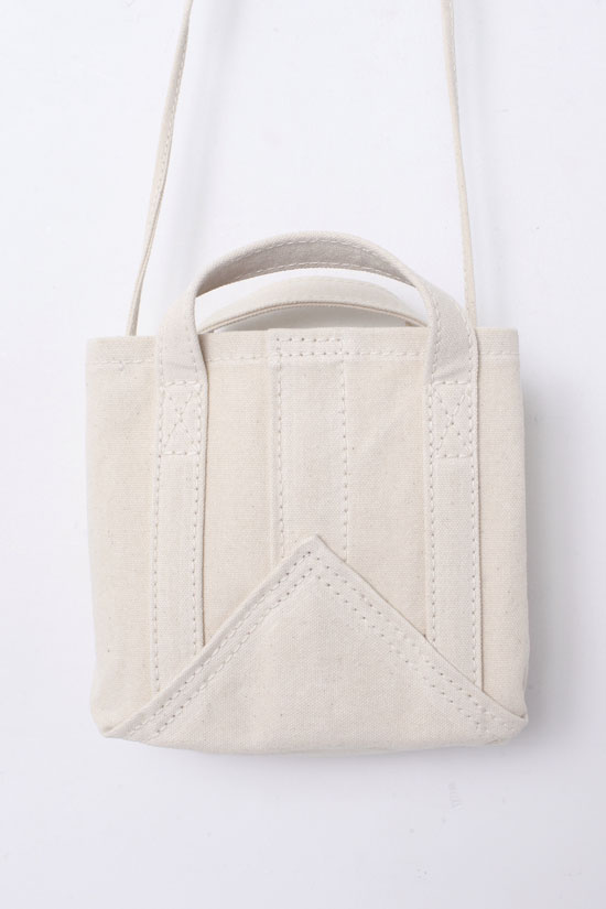 ebagos エバゴス キャンバス・カゴ袋ショルダー