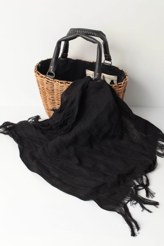 ebagos エバゴス ブライドル トート・バスケット・レザーハンドル