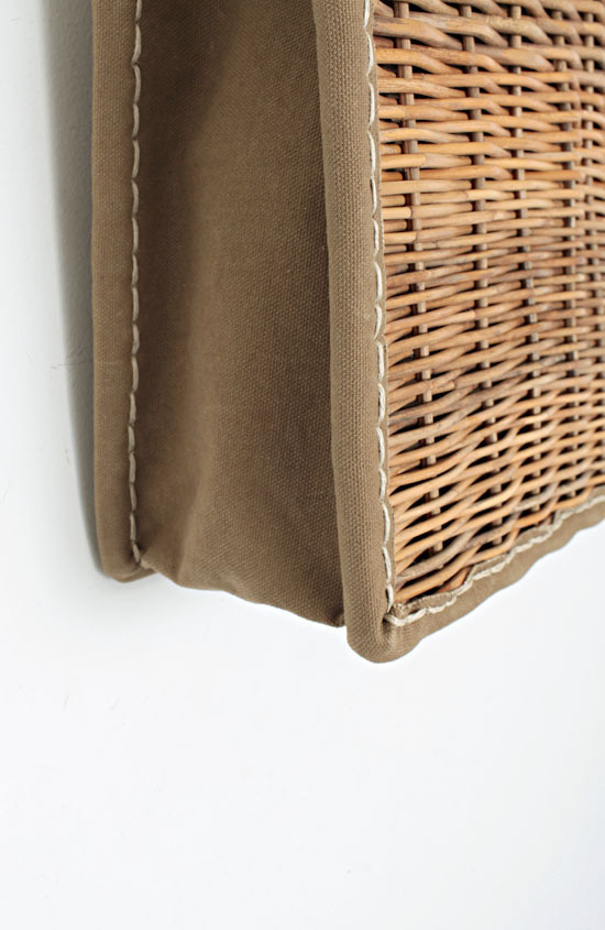 ebagos エバゴス 防水キャンバス・カゴ袋ハンド