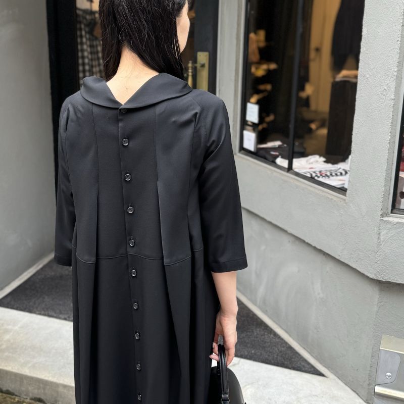 tao ウールギャバワンピース