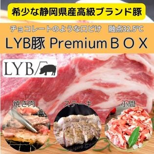 5種計2.5kg】静岡県産ブランド豚「LYB豚/ルイビ豚」PREMIUM BOXを税込
