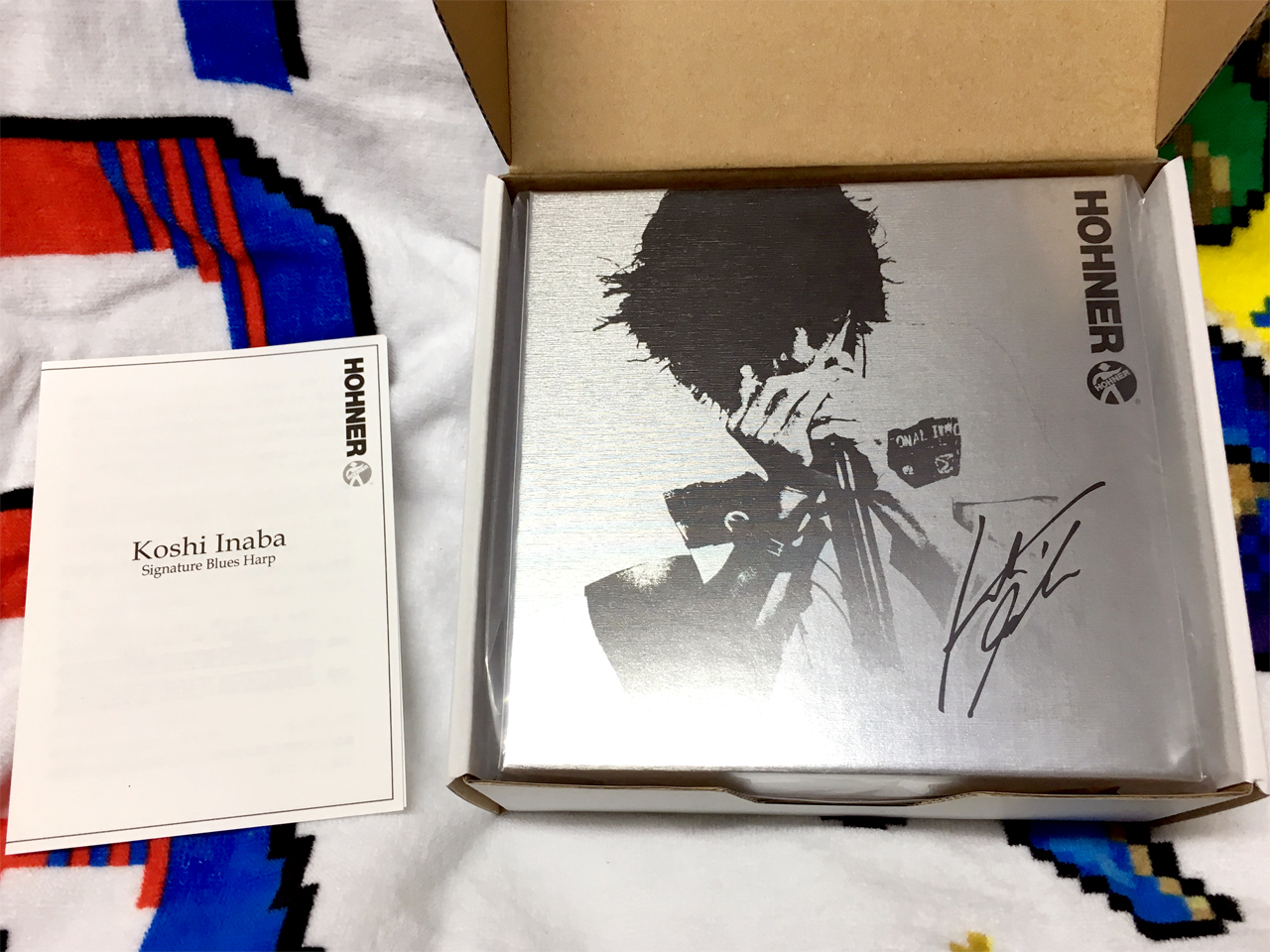 稲葉浩志シグネチャーモデルハーモニカ「Koshi Inaba Signature Blues