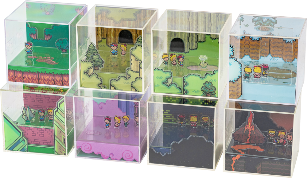 エイトキューブス 『MOTHER2』の8つのパワースポットがインテリアに