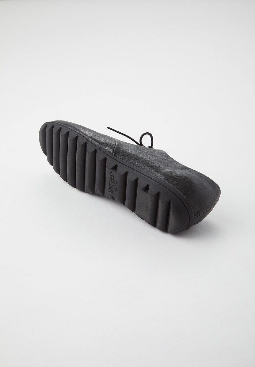 a. エードット 大橋歩さん ワンストップ2 レザーシューズ 23cm 黒 大橋