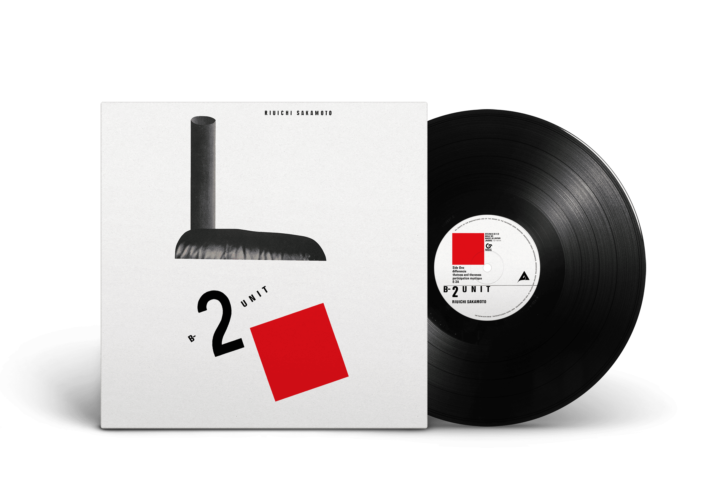 B-2 UNIT』坂本龍一 1980年発表 2ndソロ作品をアナログ/SACD