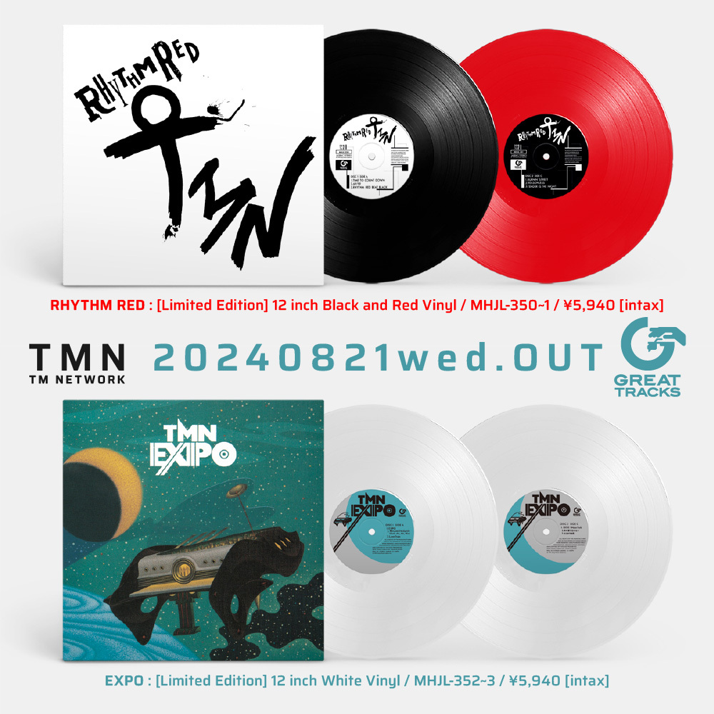 TM NETWORK、90年代TMNプロジェクト期の名盤アルバム2タイトル『RHYTHM