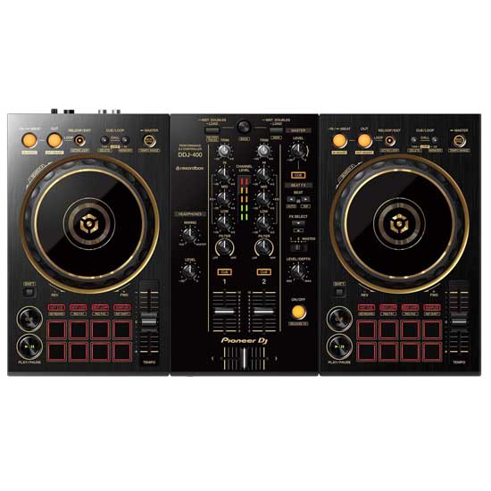 Pioneer DDJ-400-N Gold, DM-40 Black Pack, Chicago DJ Equipment
