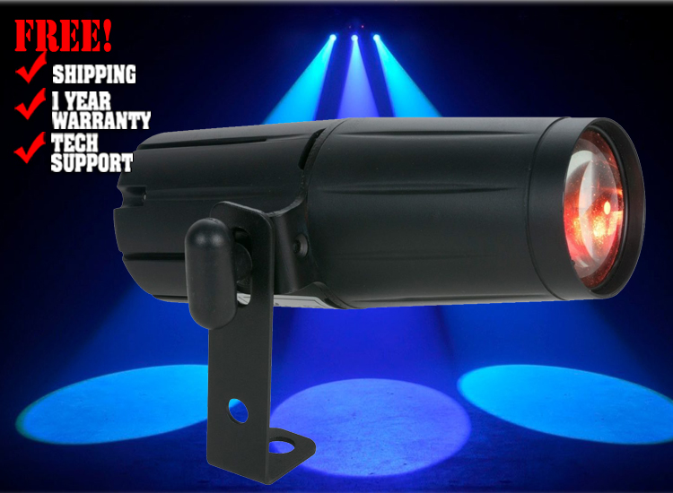 ADJ Pinspot LED Quad DMX Stage Light | DJ Pinspots