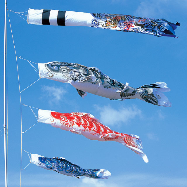 6mはねぼう鯉のぼり6点セット（ポールなし）が安い 東旭鯉のぼり