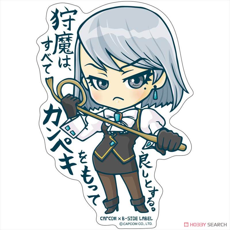 CAPCOM×B-SIDE LABELステッカー 逆転裁判 狩魔冥 (キャラクターグッズ