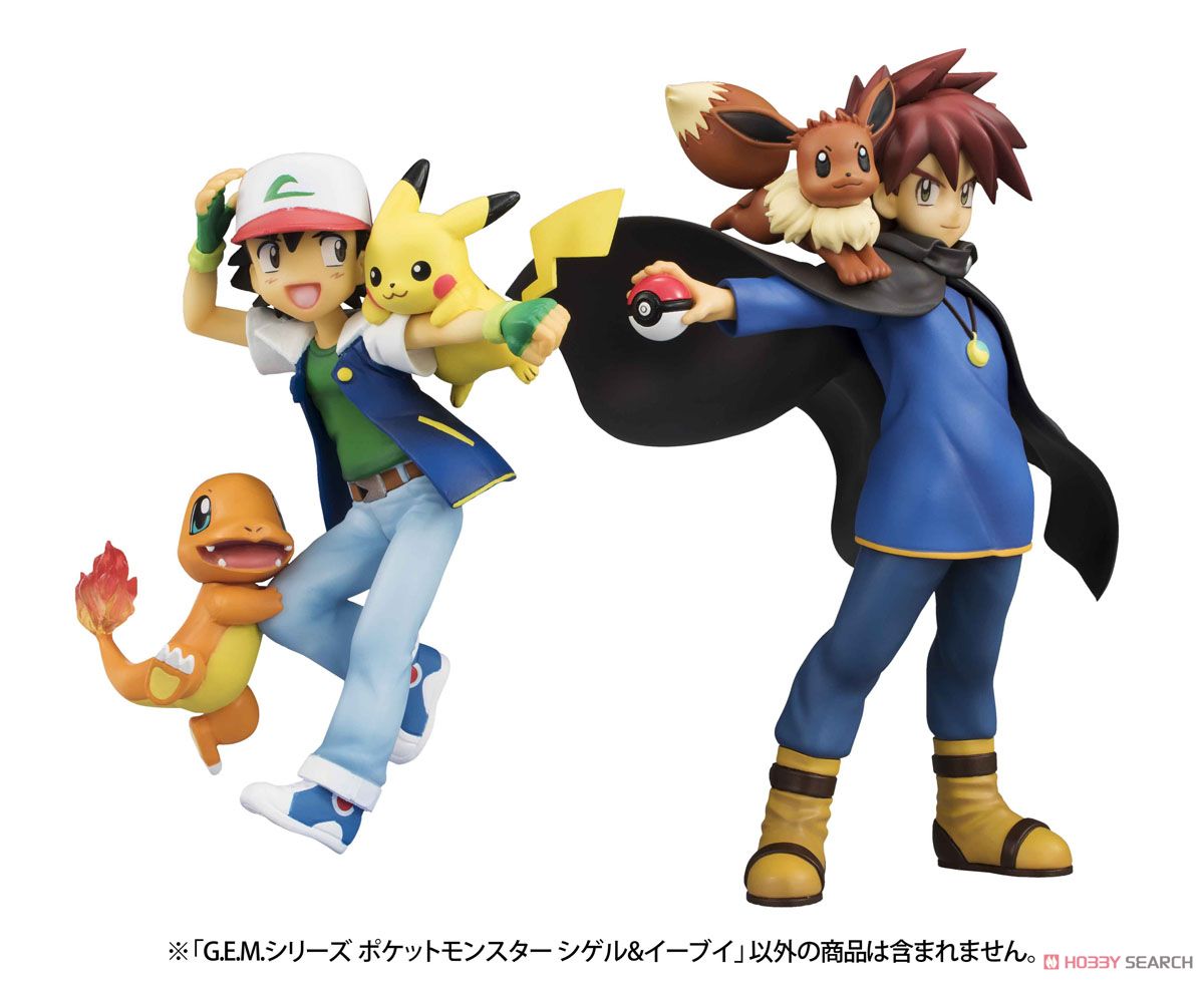 G.E.M.シリーズ ポケットモンスター シゲル&イーブイ (フィギュア