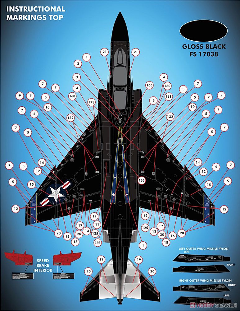 アメリカ海軍 F-4J VX-4 ブラックバニー (デカール) - ホビーサーチ