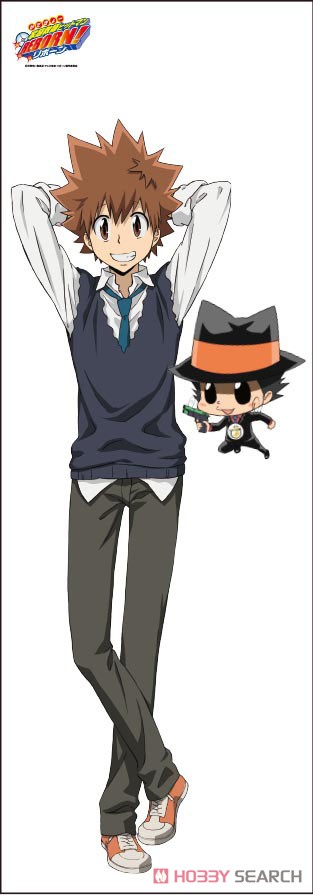 家庭教師ヒットマン REBORN！ 等身大タペストリー 沢田綱吉＋リボーン