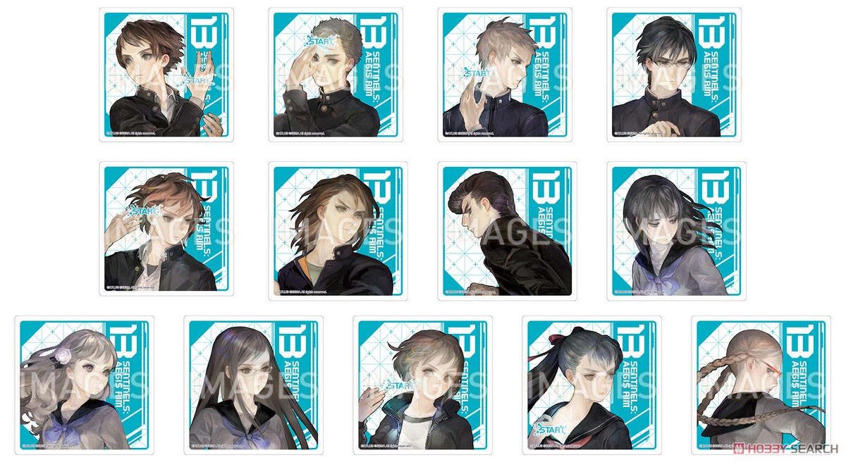 十三機兵防衛圏 アクリルコースター (13個セット) (キャラクターグッズ