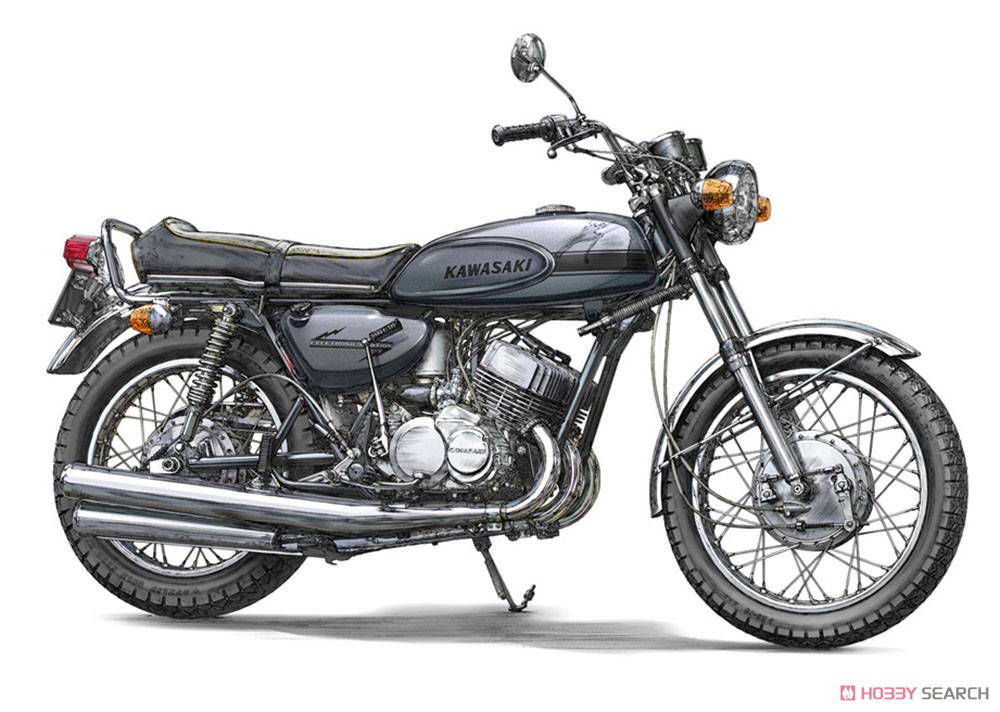 カワサキ 500-SS/MACH III (H1) (プラモデル) - ホビーサーチ カーモデル