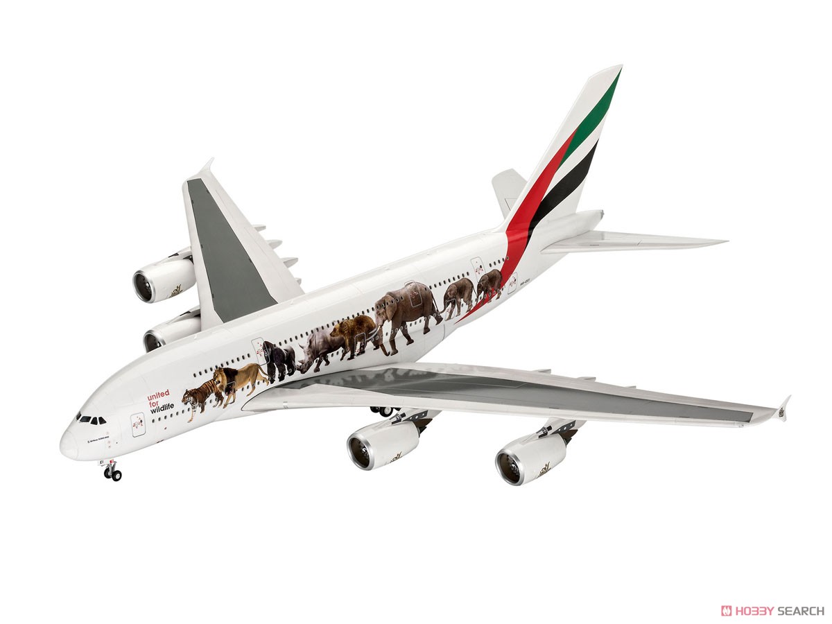 エアバス A380-800 `ワイルド ライフ` (プラモデル) - ホビーサーチ
