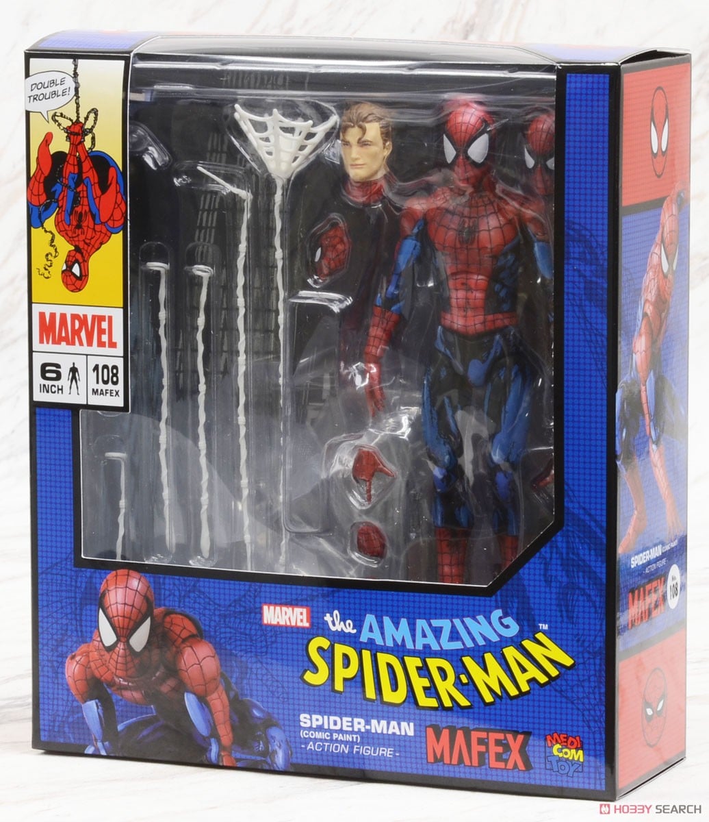 MAFEX No.108 SPIDER-MAN (COMIC PAINT) (完成品) - ホビーサーチ