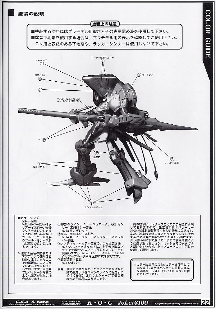 VOF054] ナイト・オブ・ゴールド joker3100 (プラモデル) - ホビー