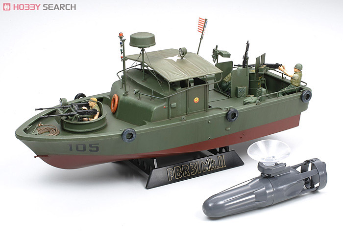 アメリカ海軍 PBR31 Mk.II ピバー 水中モーター付 (プラモデル