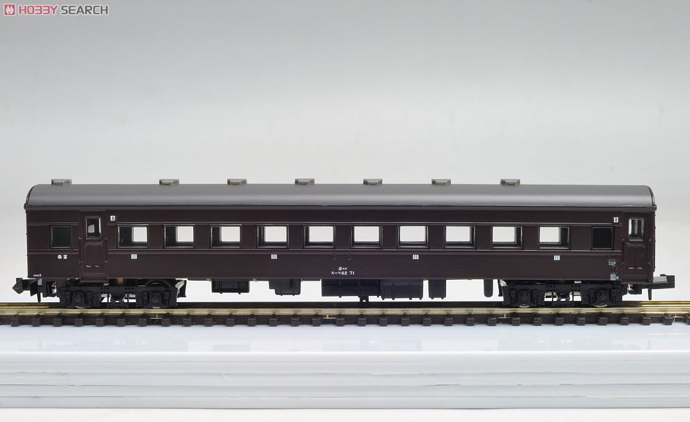 国鉄スハ43系客車 ぶどう色1号塗装 (6両セット) (鉄道模型) - ホビー