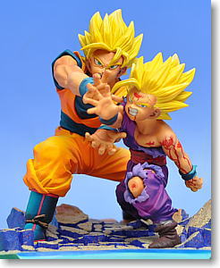 ドラゴンボールZ 造形神化 劇的ディオラマ 【親子かめはめ波