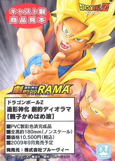 ドラゴンボールZ 造形神化 劇的ディオラマ 【親子かめはめ波