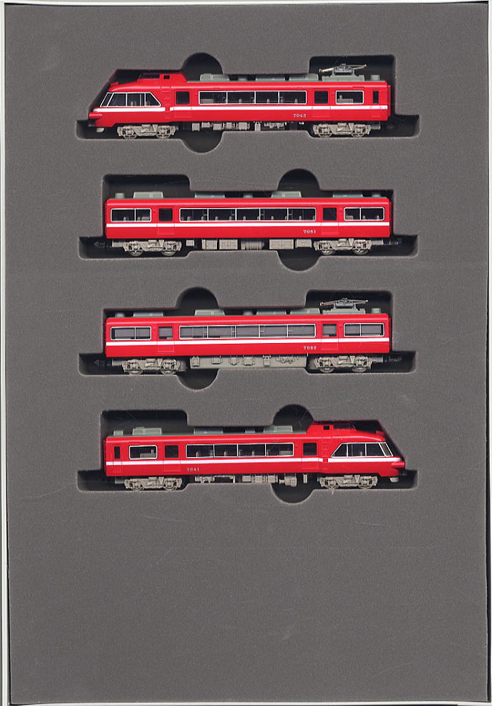 名鉄 7000系 特急仕様車 (4両セット) (鉄道模型) - ホビーサーチ 鉄道