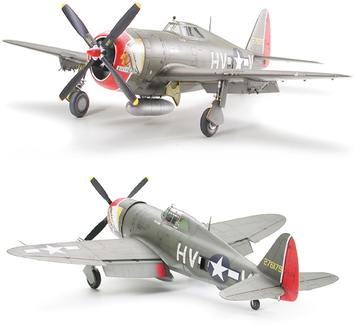 リパブリック P47-D サンダーボルト レイザーバック (プラモデル