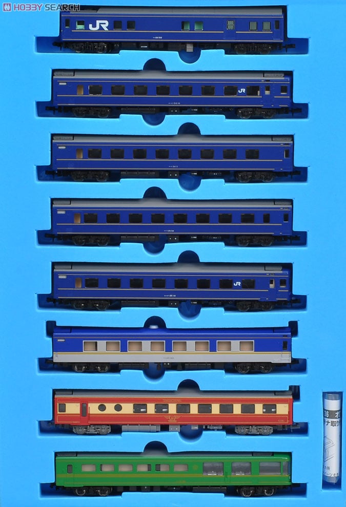 24系24型客車・金帯 夢空間 (8両セット) (鉄道模型) - ホビーサーチ